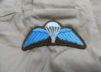 British Army No2 FAD Shirt Long Sleeve Fawn With Assorted Chevrons / Patches / Badges