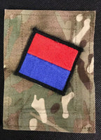 British Army TRF Patches on MTP Blanking Panels Various - Used