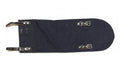 Vintage Swedish Navy Gaiters / Anklets Cotton Canvas / Leather Straps