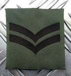 Genuine British Issue MTP Green Rank Slide Slider Assorted Ranks