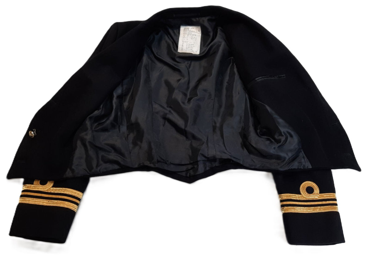 Royal Navy No2B Mess Dress Jacket Officers Fully Buttoned British Naval Mans 96cm Regular