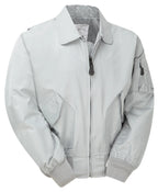 Pilot Jacket MA2 US Military Style CWU Bomber Type Silver Grey