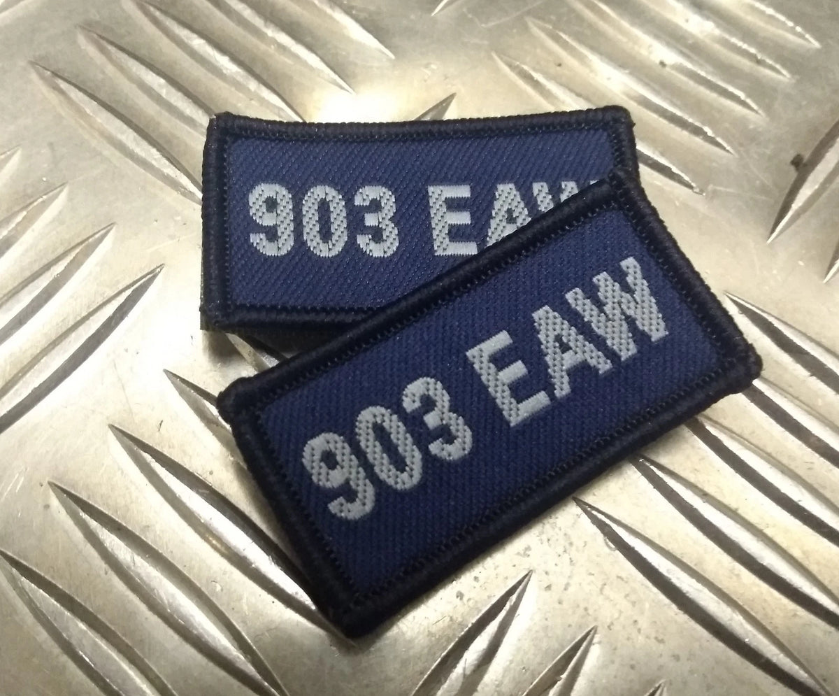 Air Force EAW Expeditionary Air Wing RAF Royal Air Force TRF Badges x2