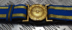 RAF Royal Air Force Officers Ceremonial Belt Per Ardua Ad Astra Buckle No Slings 28"-34" GST825