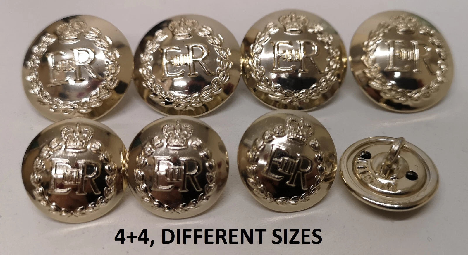 FAD No2 Button Set British Army for Service Dress Jackets and Old Pattern Tunics Assorted