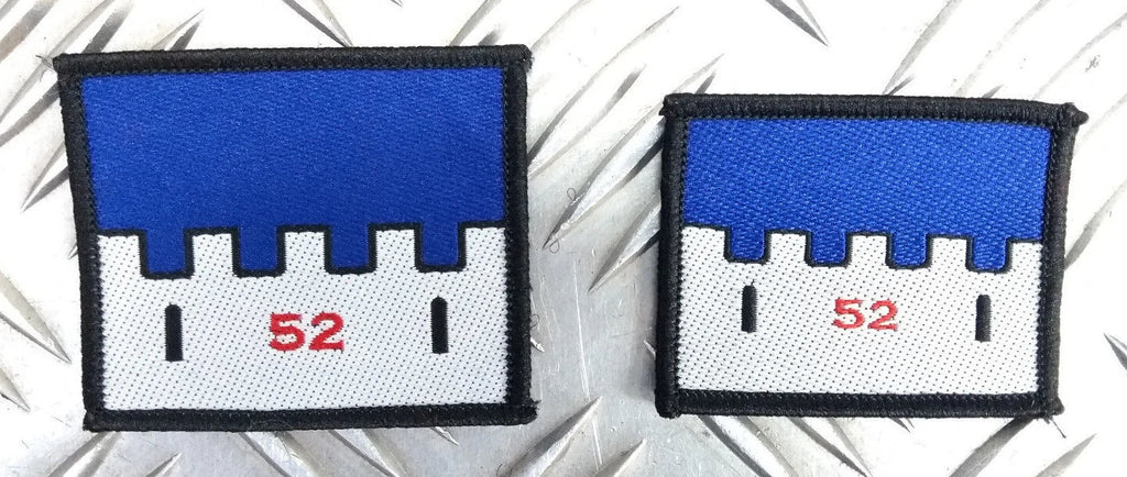 British Army 52nd Infantry Brigade TRF Patch Badges