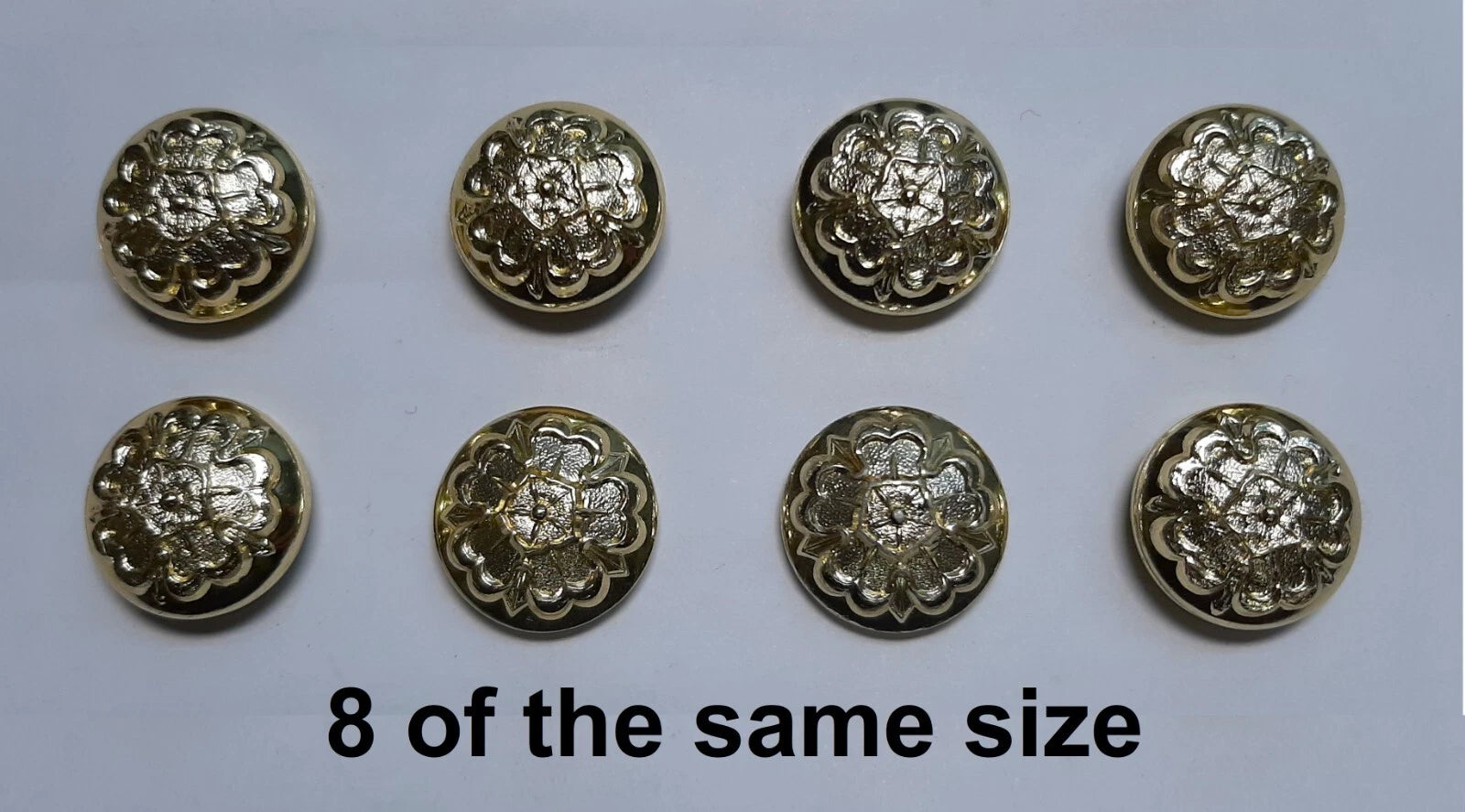 FAD No2 Button Set British Army for Service Dress Jackets and Old Pattern Tunics Assorted