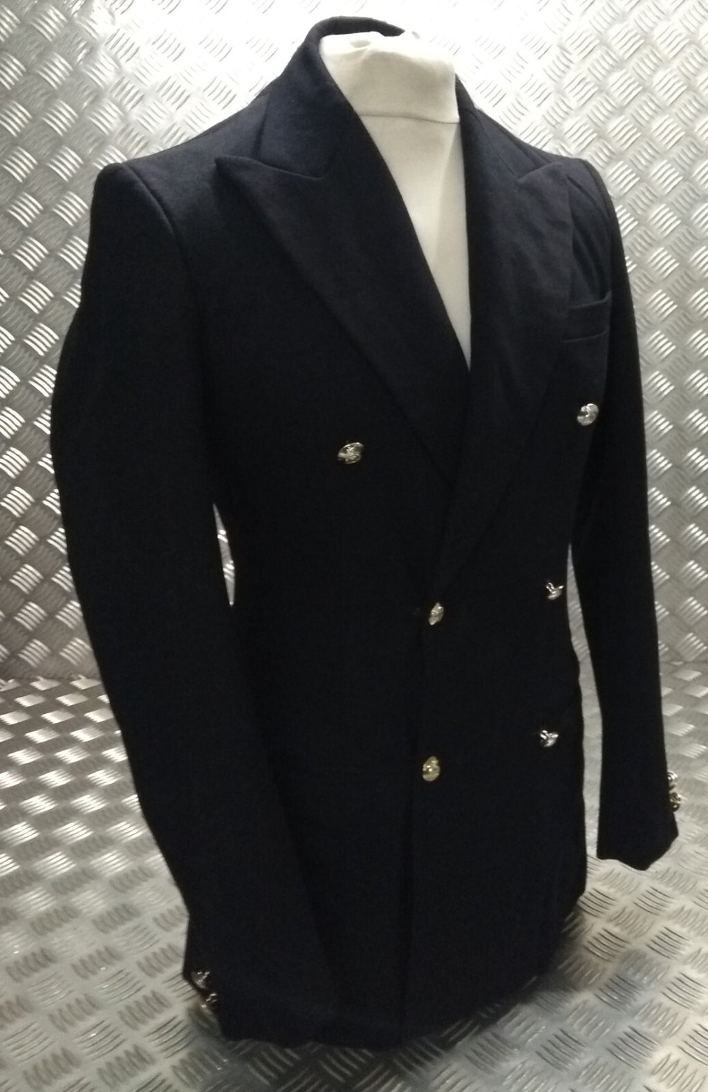 British Army No1 Dress Jacket RMAS & Welbeck Double Breasted with Welbeck Buttons Cadet Officer - 2 Sizes