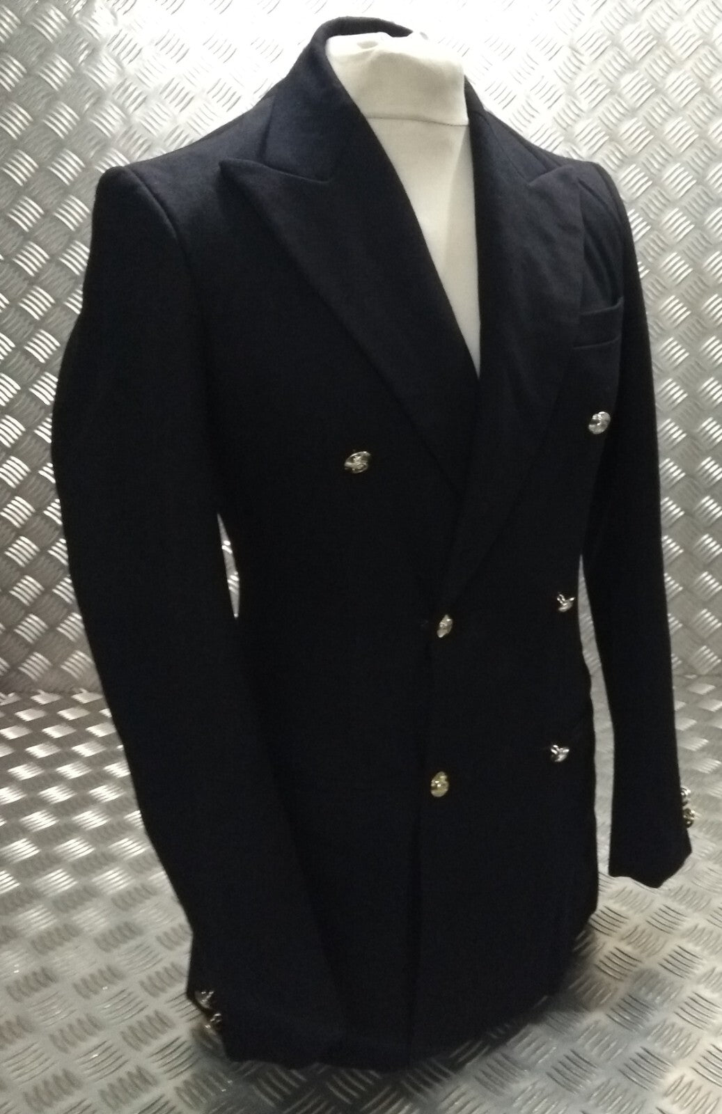 British Army No1 Dress Jacket RMAS & Welbeck Double Breasted with Welbeck Buttons Cadet Officer - 2 Sizes