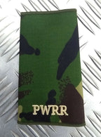 Genuine British Army PWRR Princess of Wales' Royal Regiment Rank Slide Assorted