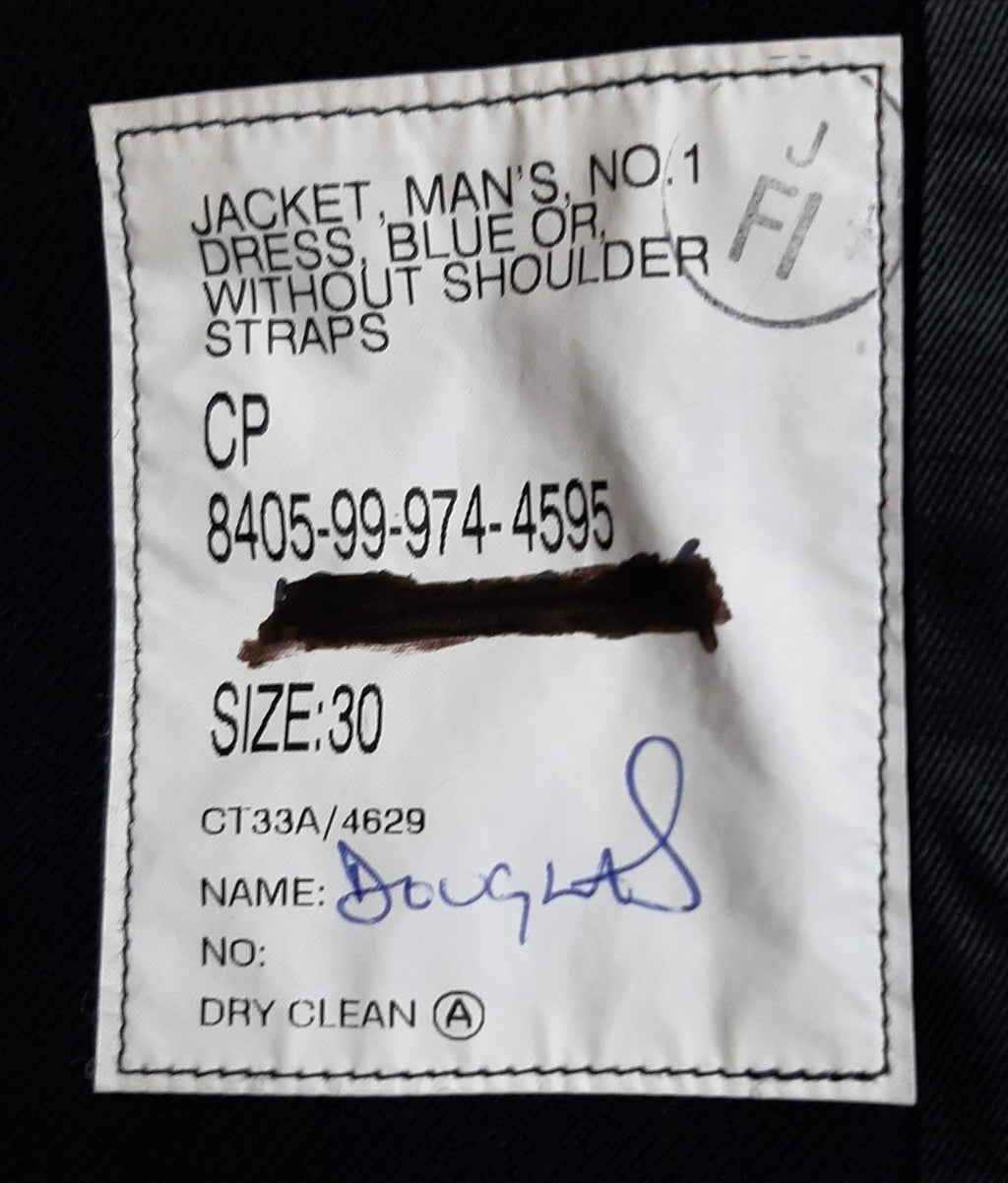 RMP Royal Military Police No1 Dress Jacket Blues Colour Sergeant Other Ranks Old Pattern 182/104/92cm