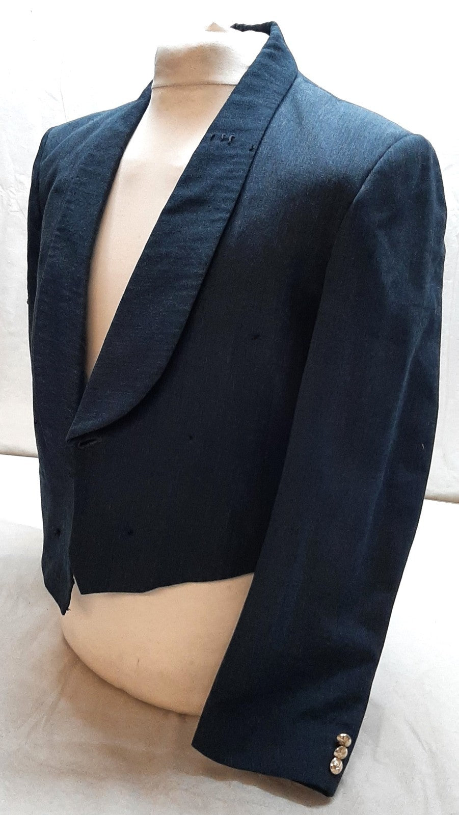 RAF Royal Air Force Mess Dress Jacket Sergeant Rank No Front Buttons Used with Defects 43in Chest