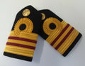 Canadian Navy Female Gold Wire Rank Shoulder Boards Epaulettes Genuine 1 Pair LFS14