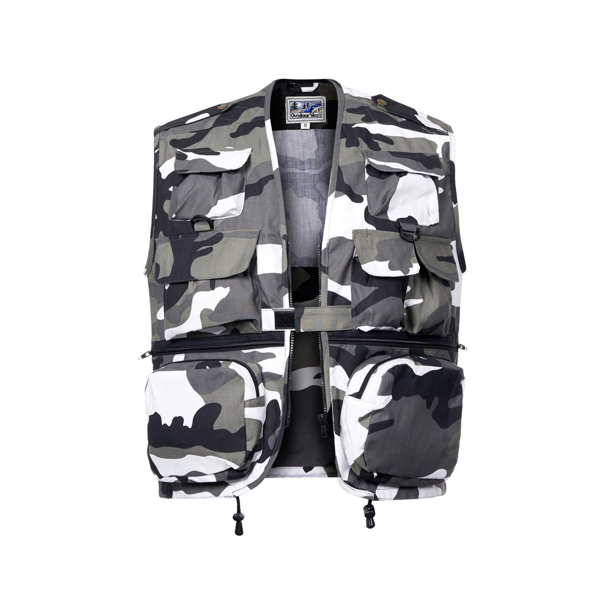 Tactical Military Vest Action Gilet Multi Pocket Waistcoat Assorted Colours