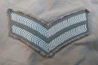 British Army No2 FAD Shirt Long Sleeve Fawn With Assorted Chevrons / Patches / Badges