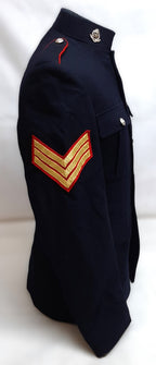 Royal Marines RM No1 Dress Jacket with RMP Buttons Sergeant Chevrons & Close Protection Arm Badge 100cm