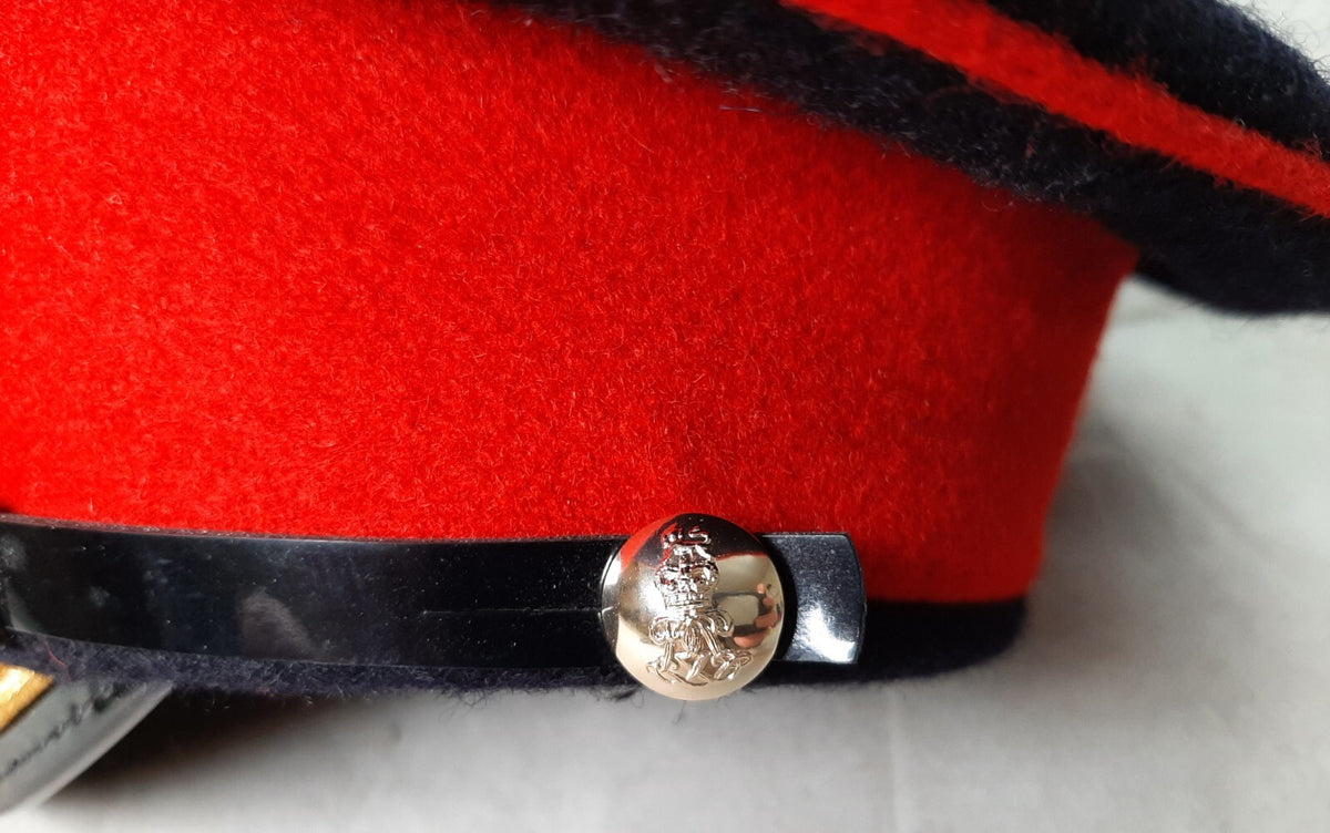 Life Guards Corporal of Horse No1 Guards Dress Hat with Buttons No Badge Household Cavalry Size 58cm