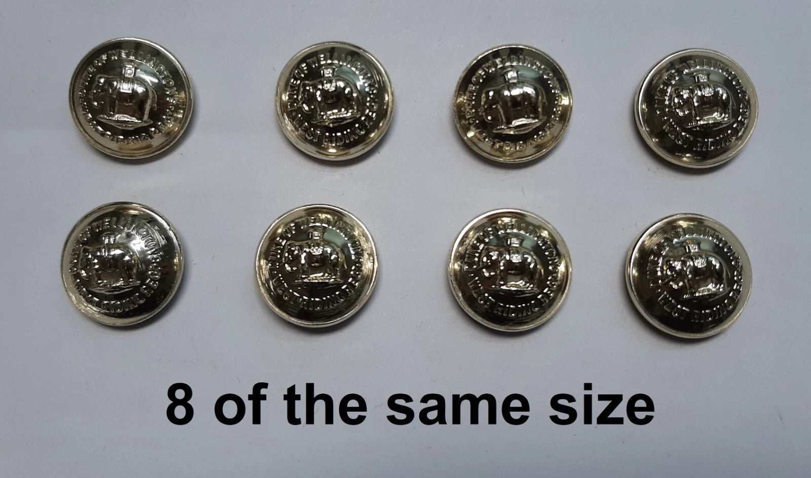 FAD No2 Button Set British Army for Service Dress Jackets and Old Pattern Tunics Assorted