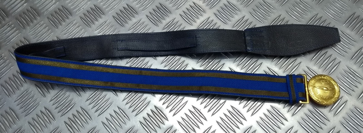 RAF Royal Air Force Officers Ceremonial Belt Per Ardua Ad Astra Buckle No Slings 32"-36" GST839