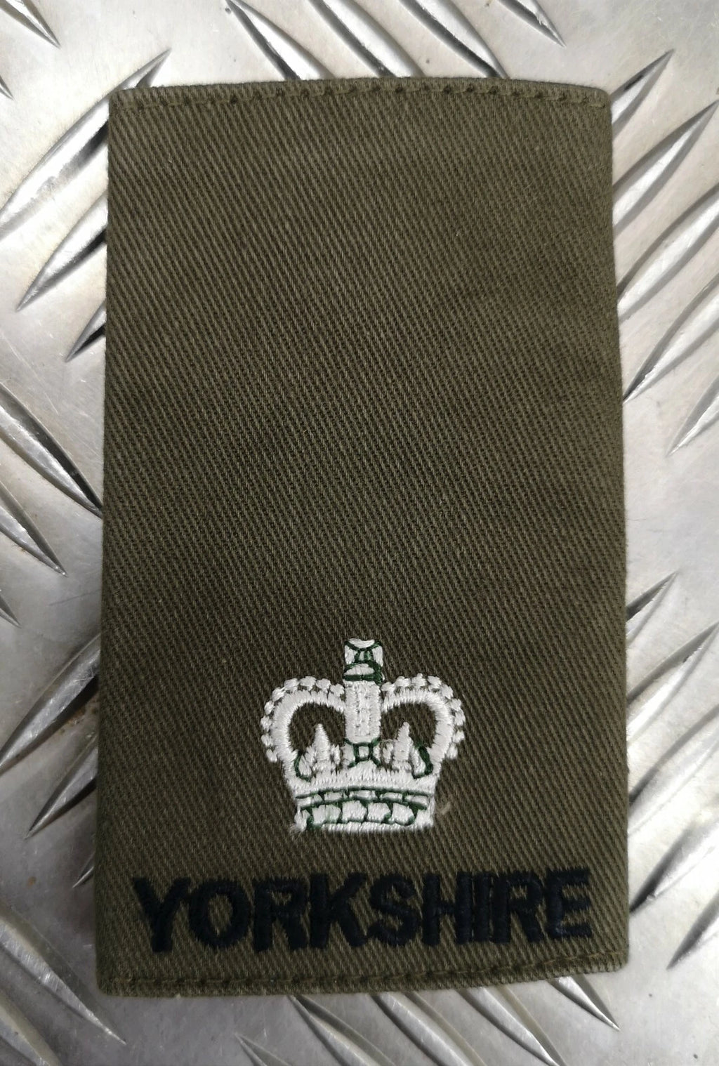 Yorkshire Rank Slide Olive Drab Green Various Ranks Available