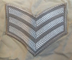 British Army No2 FAD Shirt Long Sleeve Fawn With Assorted Chevrons / Patches / Badges