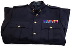British Army Royal Signals No1 Dress Jacket Blues Staff Sergeant Chevrons & Collar Badges 182/112cm