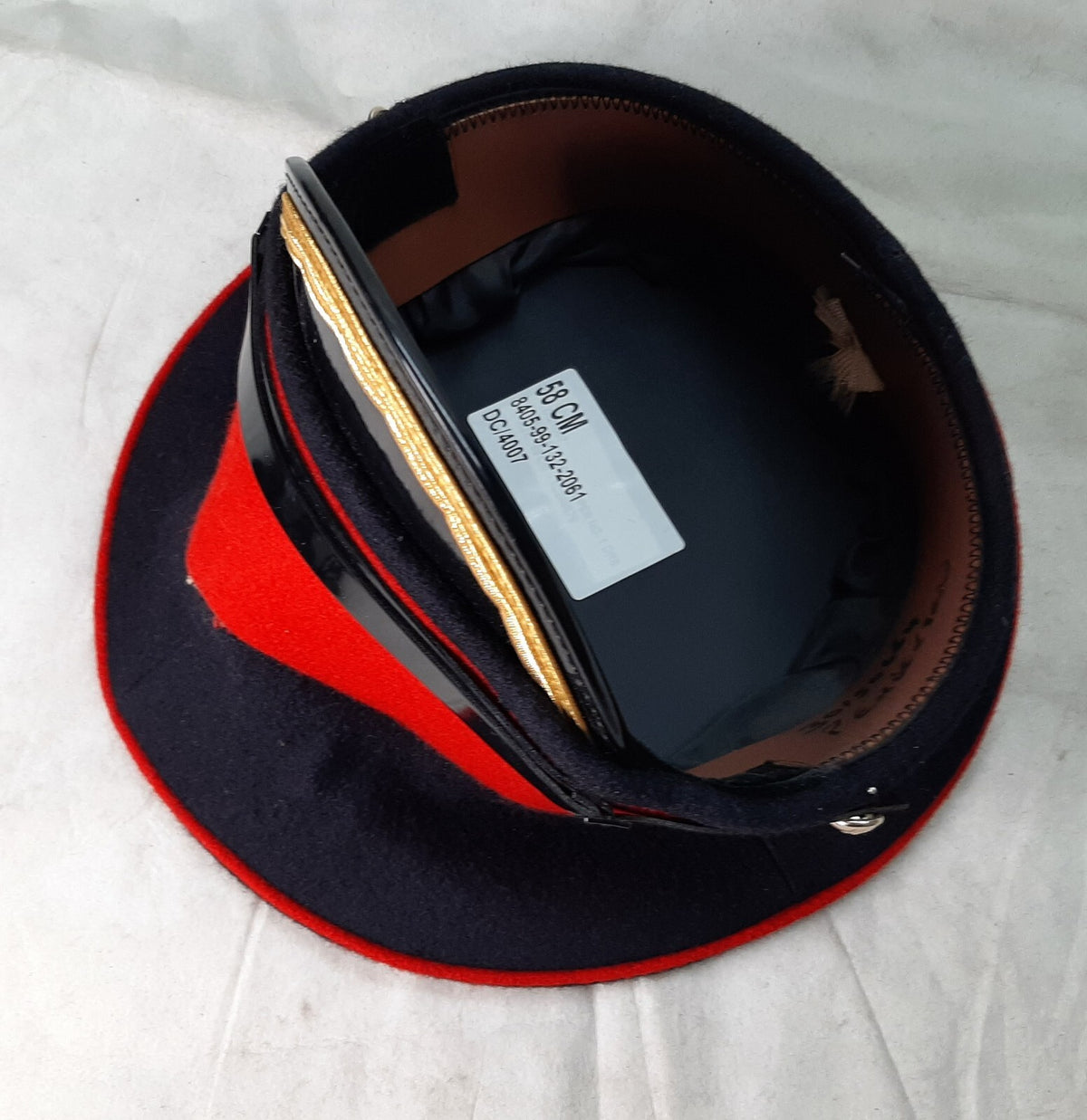 Life Guards Corporal of Horse No1 Guards Dress Hat with Buttons No Badge Household Cavalry Size 58cm