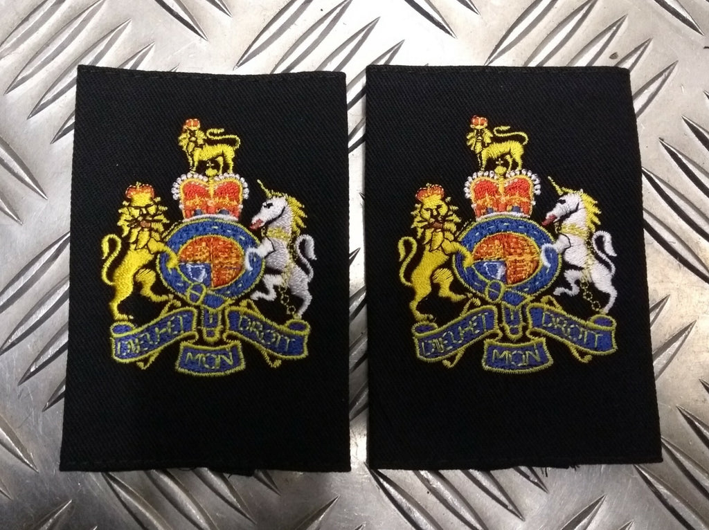 Royal Navy RN Warrant Officer WO1 Rank Slides Epaulettes Genuine British 1 Pair