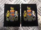 Royal Navy RN Warrant Officer WO1 Rank Slides Epaulettes Genuine British 1 Pair