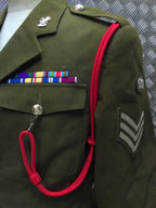 British Shoulder Lanyards for Parades and Ceremony Uniforms - All Types