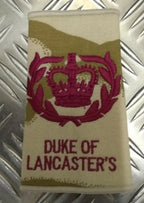 Duke Of Lancaster's Camo Rank Slide Various Ranks Genuine British
