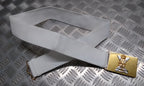 Royal Regiment of Scotland RRS White Courlene Parade Belt Scottish Pattern British Issue Max 32"