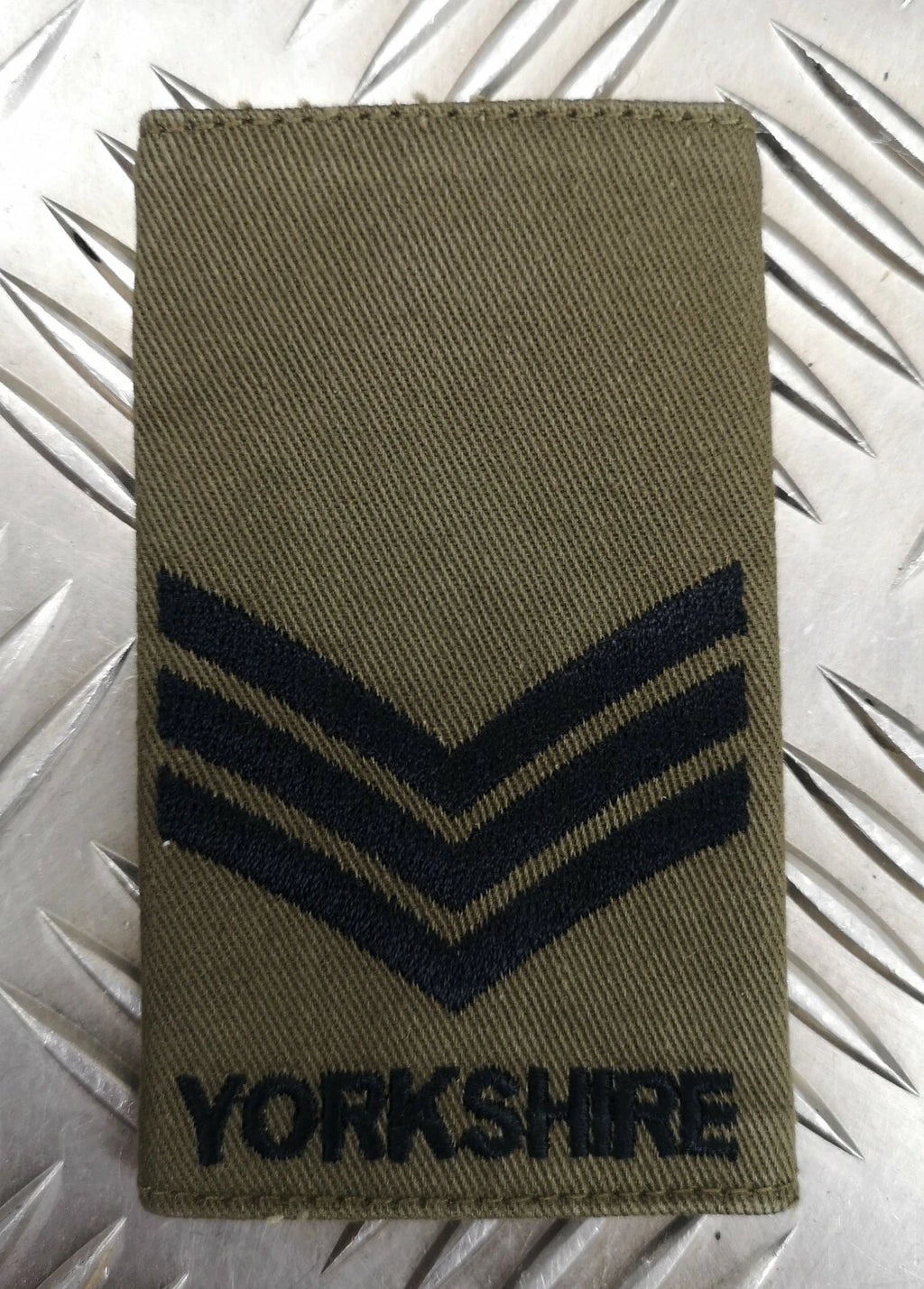 Yorkshire Rank Slide Olive Drab Green Various Ranks Available