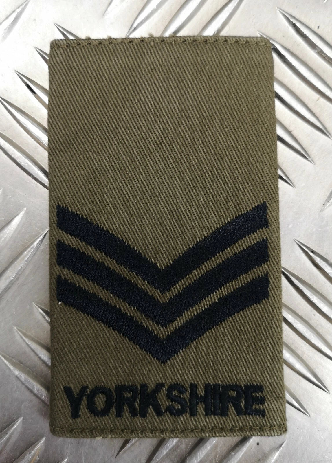 Yorkshire Rank Slide Olive Drab Green Various Ranks Available