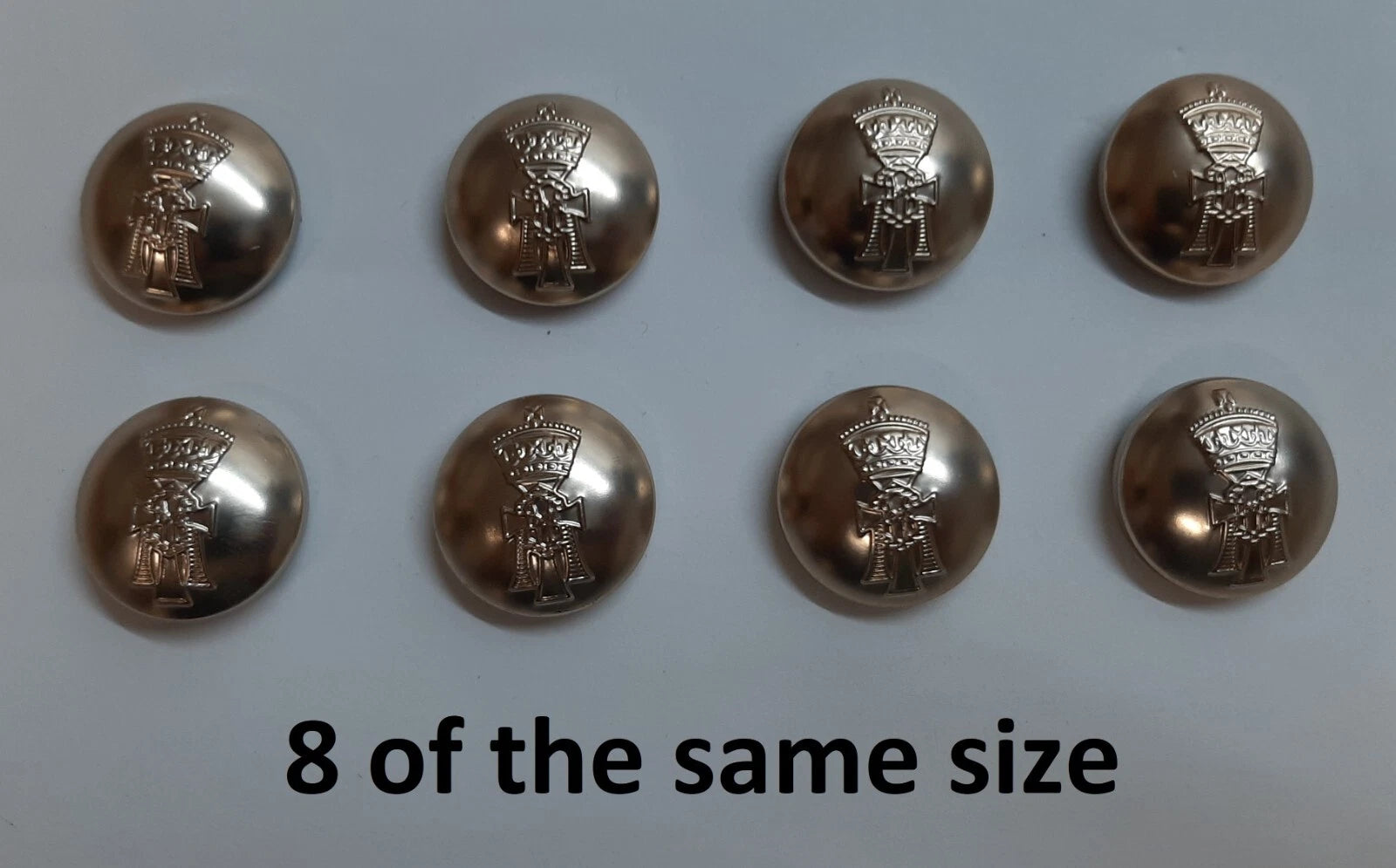 FAD No2 Button Set British Army for Service Dress Jackets and Old Pattern Tunics Assorted