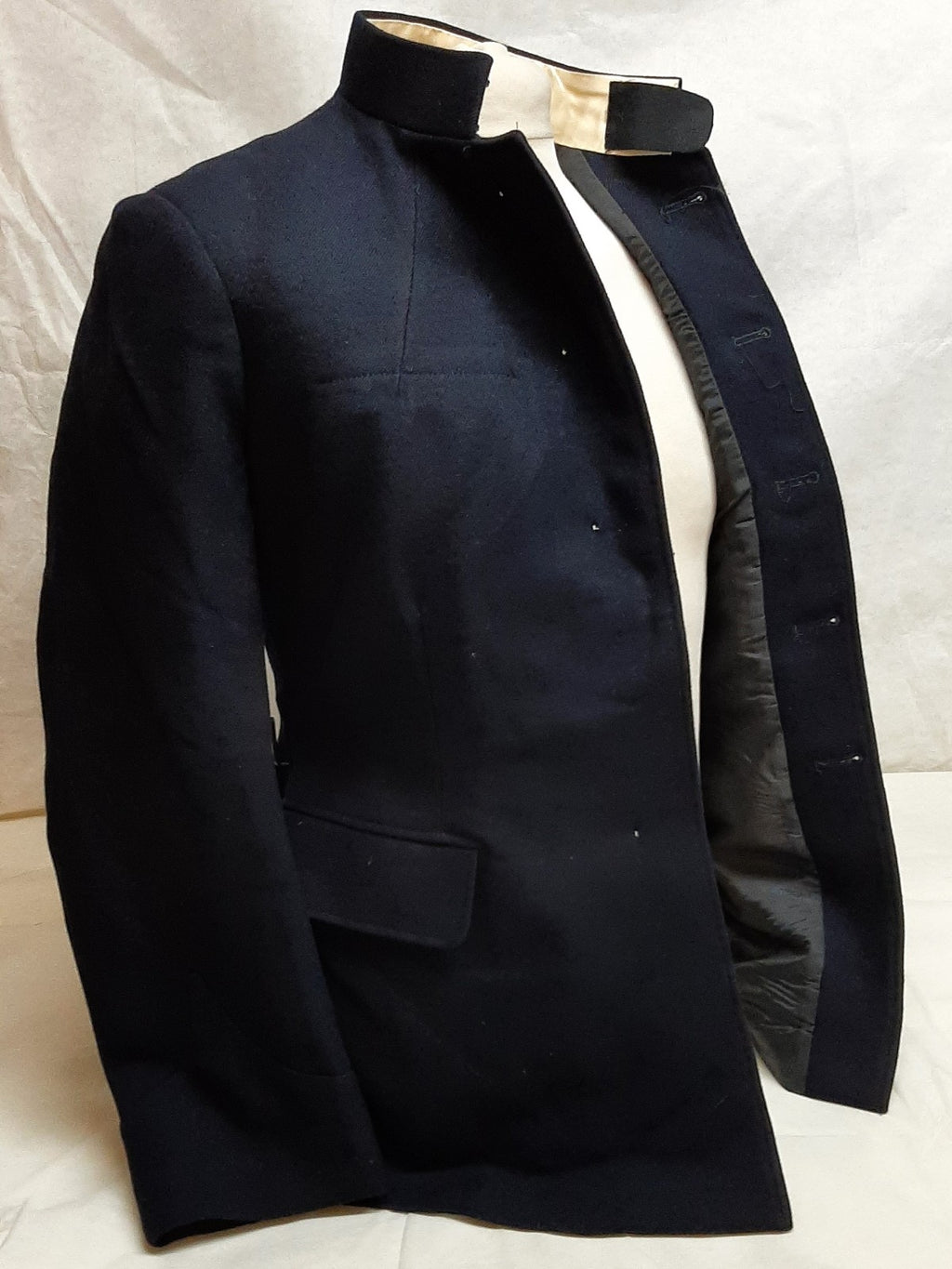 British Army No1 Dress Jacket Blues No Buttons or Insignia Other Ranks Used Faulty Size Small