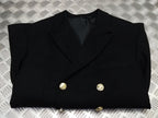 Royal Navy No1B Wool Barathea Dress Jacket Officers Gold Cuff Curls British Naval 96cm Short