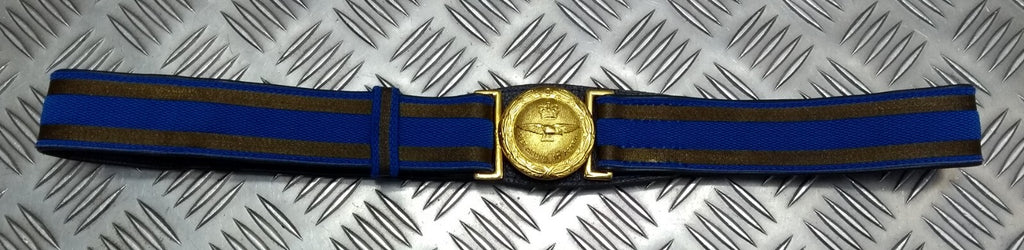 RAF Royal Air Force Officers Ceremonial Belt Per Ardua Ad Astra Buckle No Slings 32"-36" GST839