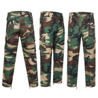 Woodland Camo Trousers Military Style Combat / Field Army Pants 28"