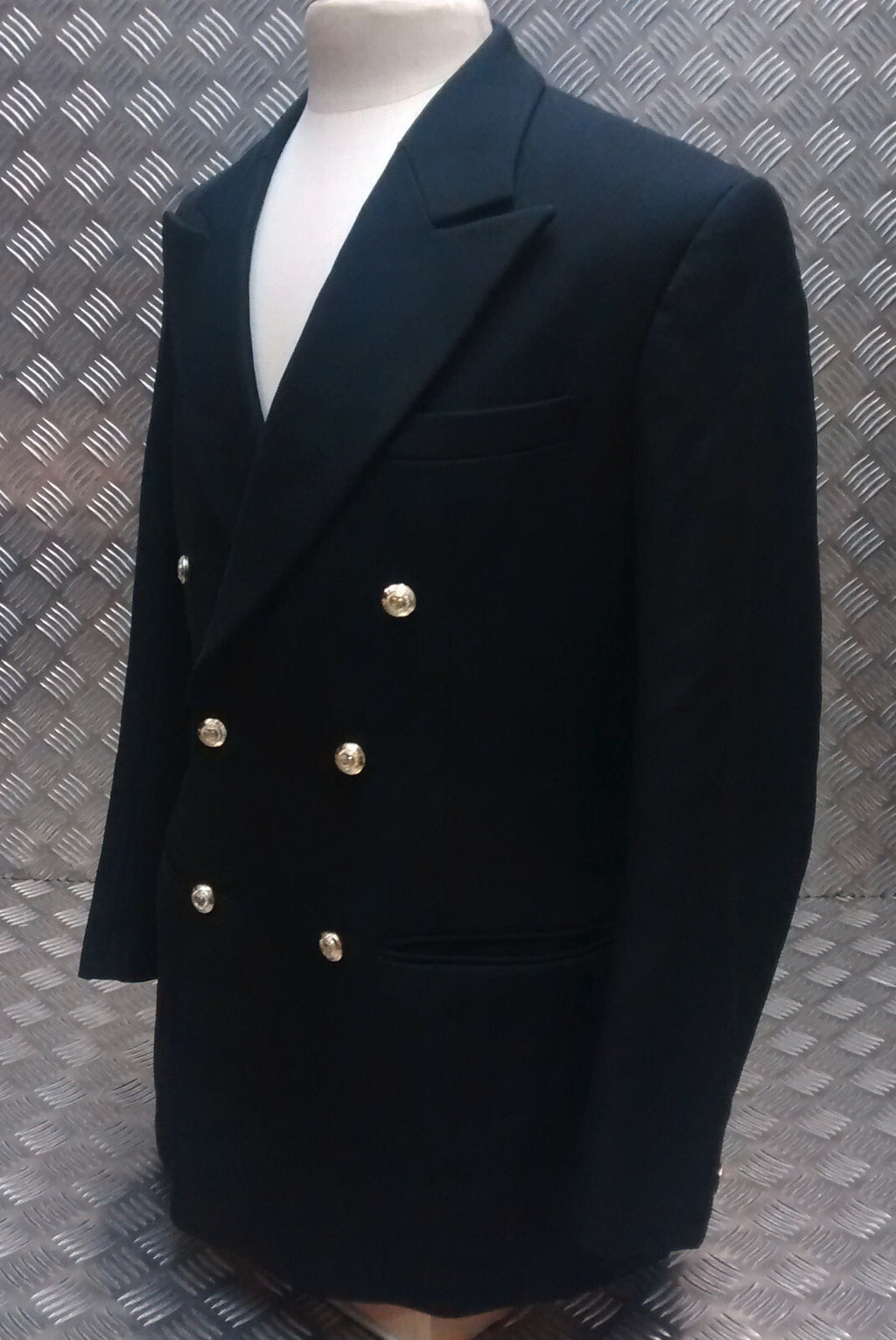 British Army No1 Dress Jacket RMAS & Welbeck Double Breasted with Welbeck Buttons Cadet Officer - 2 Sizes