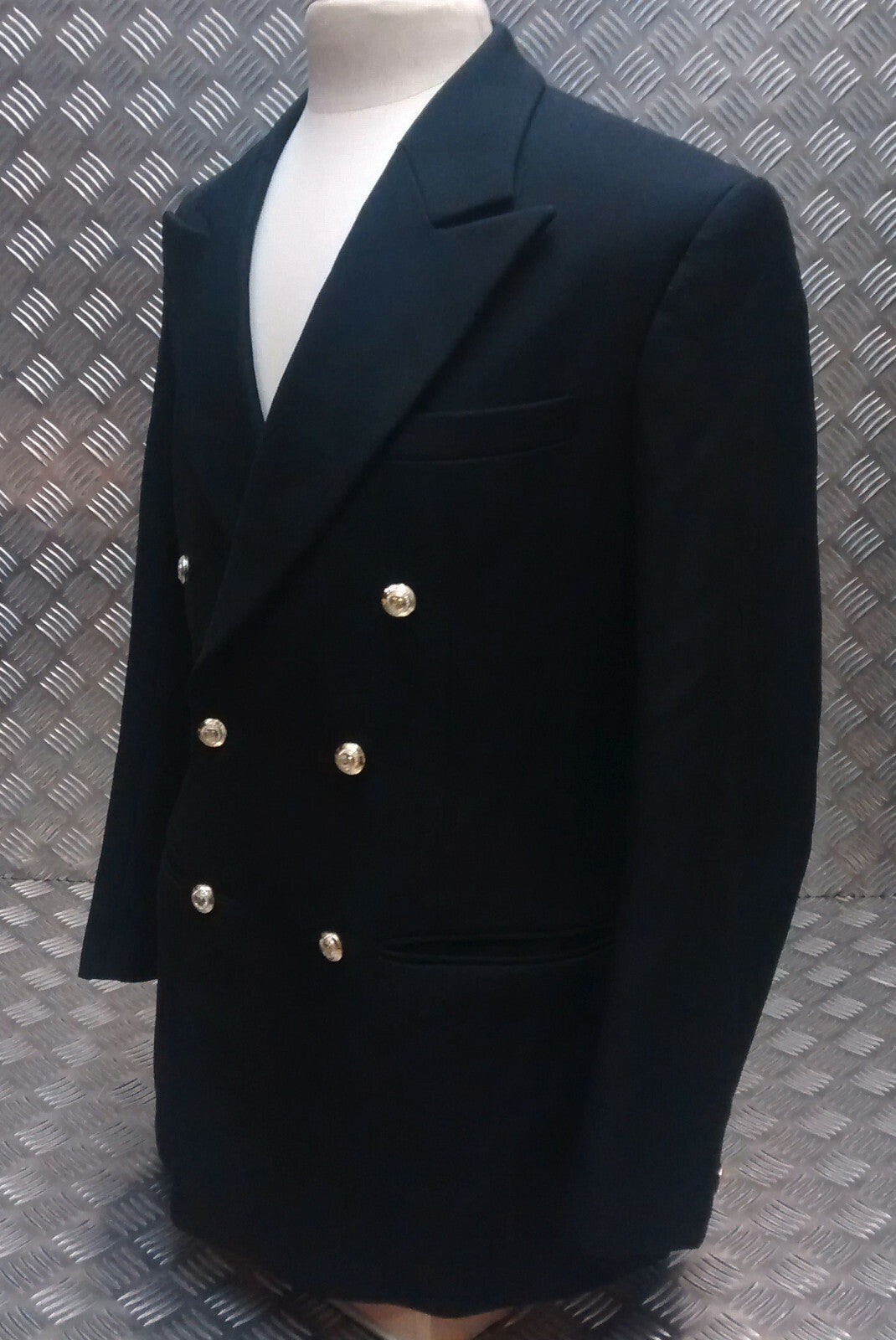 British Army No1 Dress Jacket RMAS & Welbeck Double Breasted with Welbeck Buttons Cadet Officer - 2 Sizes