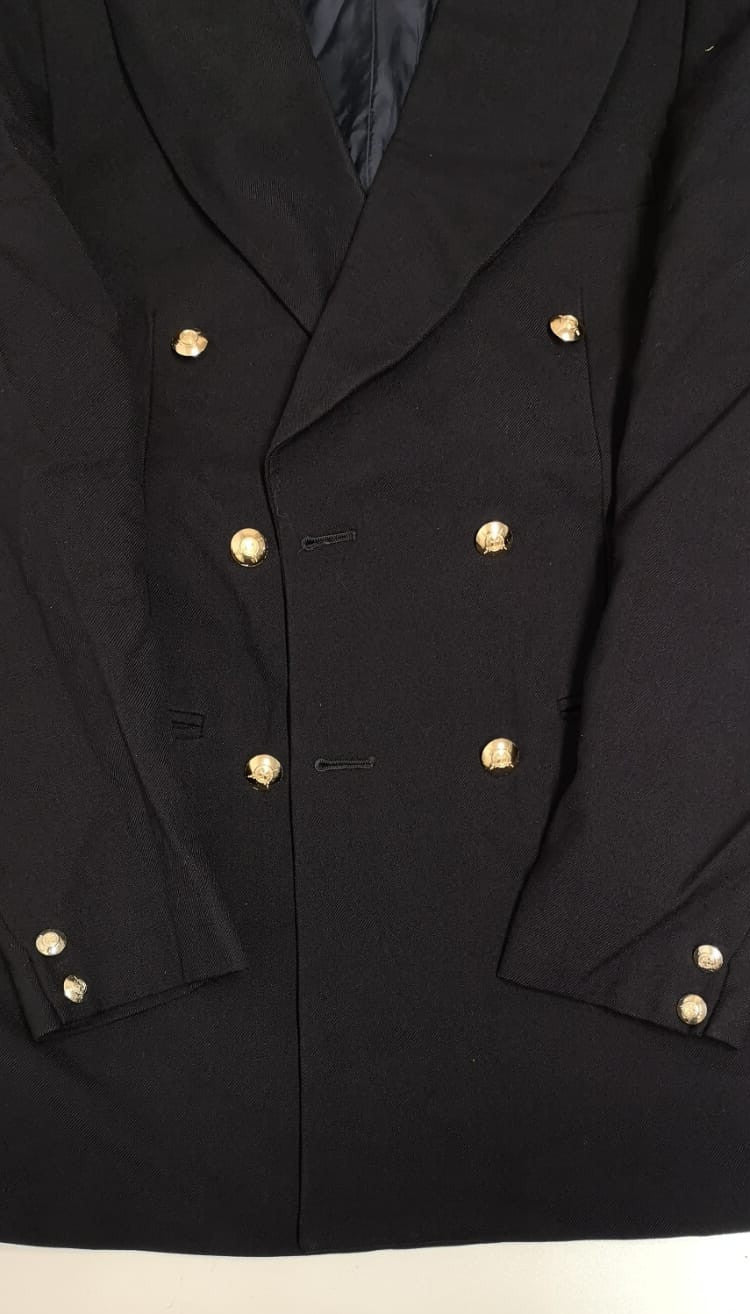 British Army No1 Dress Jacket RMAS & Welbeck Double Breasted with Welbeck Buttons Cadet Officer - 2 Sizes