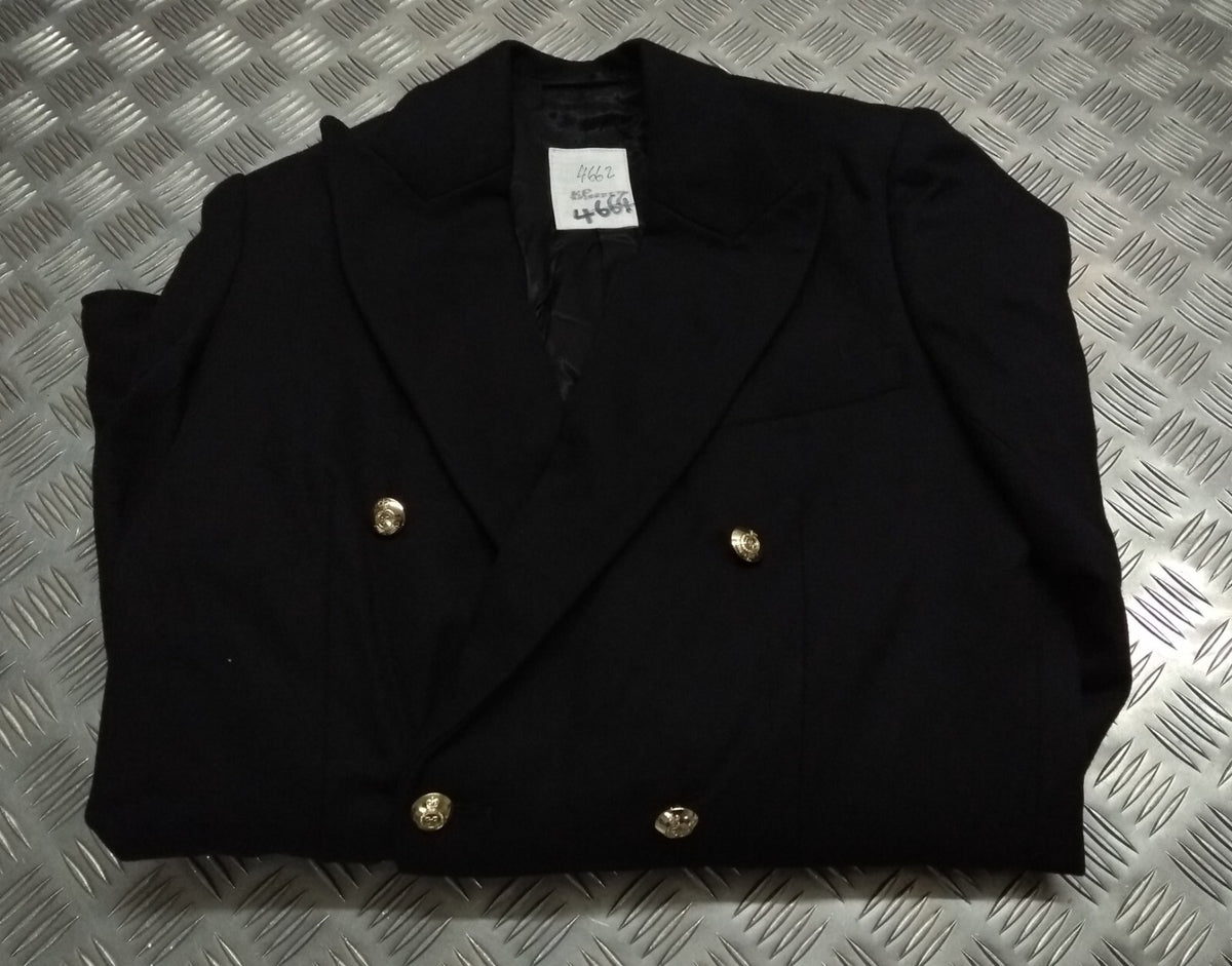 British Army No1 Dress Jacket RMAS & Welbeck Double Breasted with Welbeck Buttons Cadet Officer - 2 Sizes