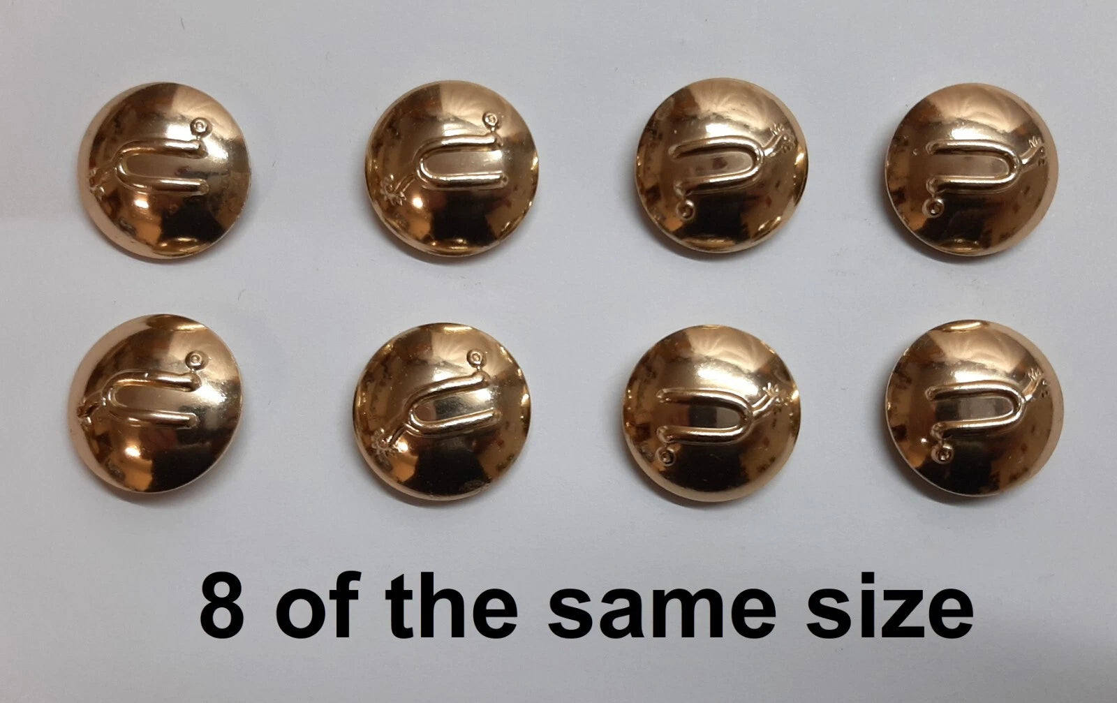 FAD No2 Button Set British Army for Service Dress Jackets and Old Pattern Tunics Assorted
