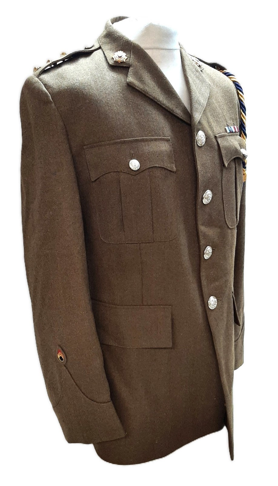 RLC Royal Logistic Corps No2 Dress Jacket FAD with Some Badges & Lanyard 182/108/92cm