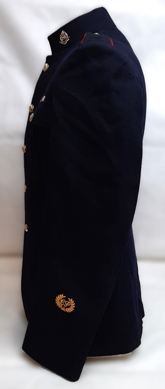 Royal Marines RM No1 Dress Jacket with RMP Buttons Sergeant Chevrons & Close Protection Arm Badge 100cm