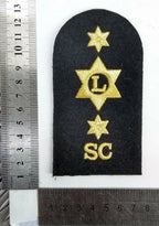 Royal Navy Logistics (L) Supply Chain (SC) Embroidered Qualification Patches