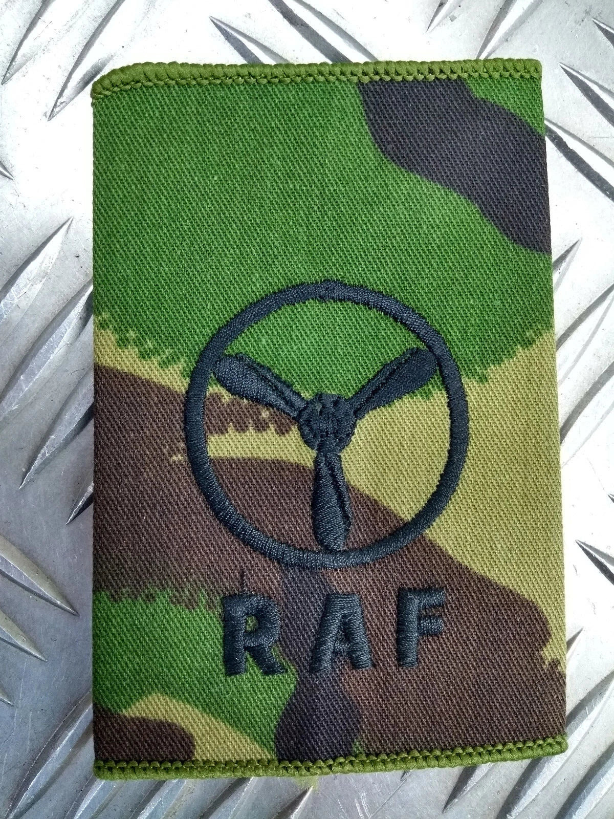 RAF Royal Air Force Slide Woodland Camo for Epaulettes and Front Tab Slider Assorted Types