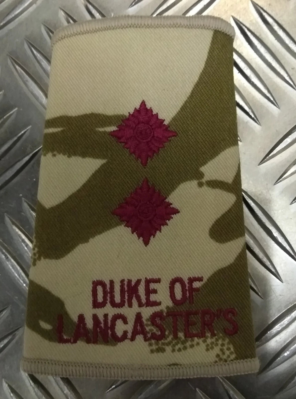 Duke Of Lancaster's Camo Rank Slide Various Ranks Genuine British