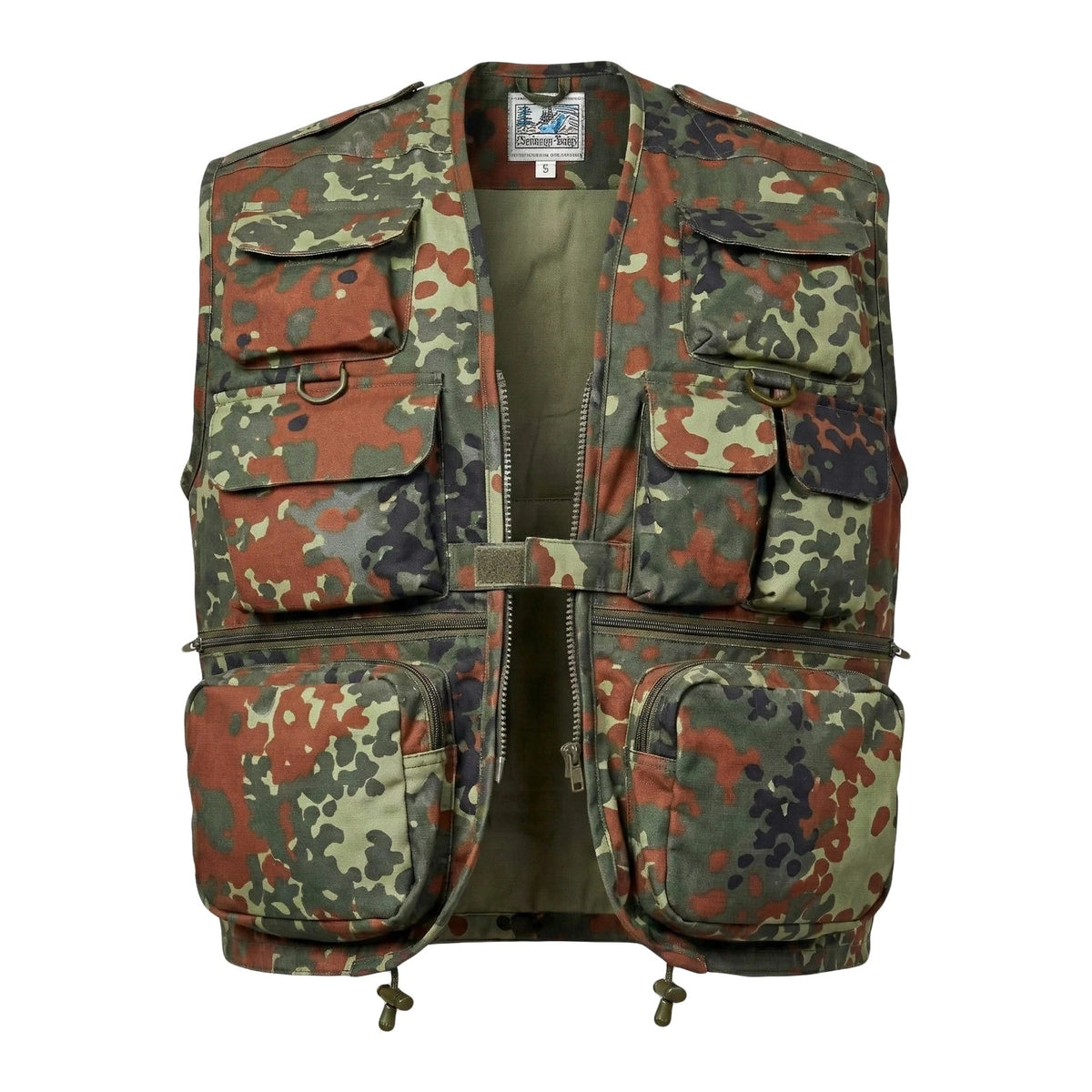 Tactical Military Vest Action Gilet Multi Pocket Waistcoat Assorted Colours